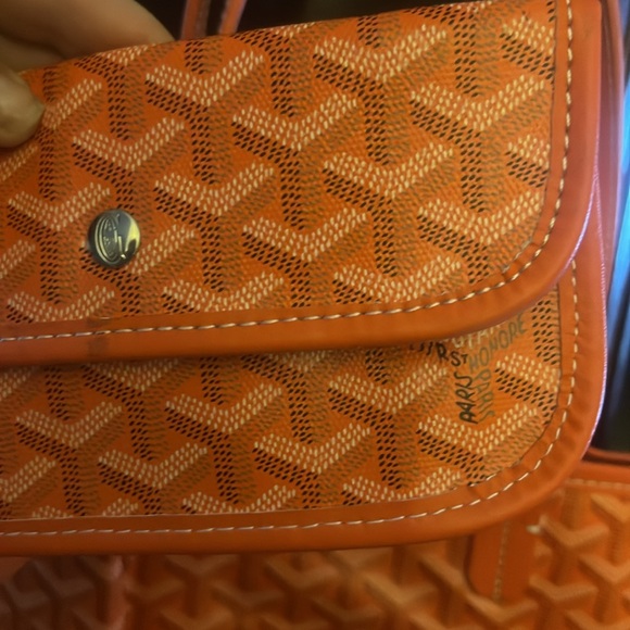 Designer inspired  Orange Tote Bag GYD - Picture 3 of 7